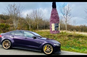 Jaguar Project 8 Euro Tour part 1. Reims GP circuit, French wine region & the 2021 Beaujolais Run