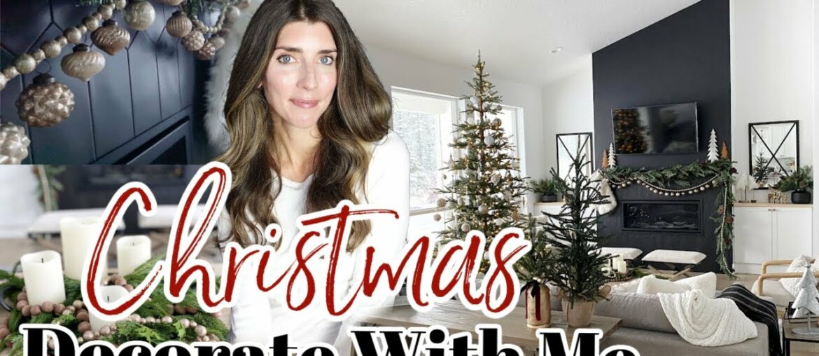 2021 Christmas Clean & Decorate With Me / Cozy Christmas Decorating Ideas / Christmas Living Room