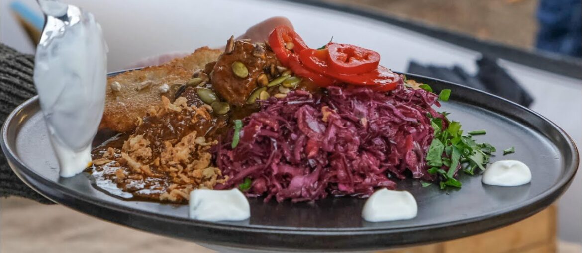 French Street Food. Beef and Stew. Gourmet Chef. London