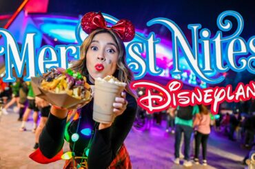 Disneyland's Sold Out Event MERRIEST NITES Begins With Tasty Holiday Foods And Treats 2021!