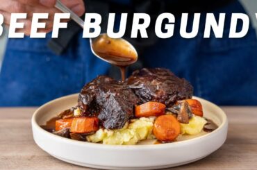 BEEF BOURGUIGNON (French Beef Stew)
