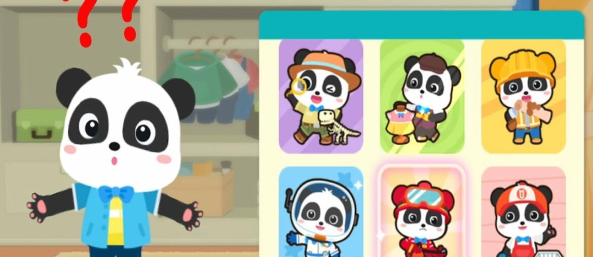 Baby Panda Profession Master 3 - Learn Professions & Help Kiki for Choose a Job - Babybus Games