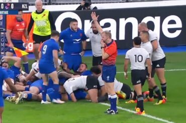 France take EARLY LEAD vs. All Blacks after just 3 minutes!