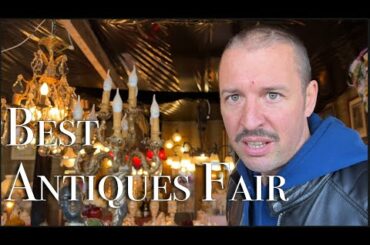 Best Antiques Fair : A Chandelier for our Passion Project