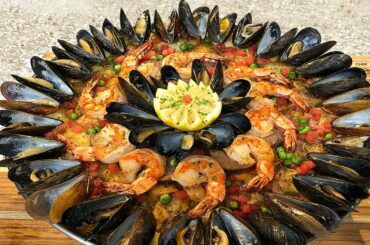 Paella (Rice with things) - Chef Jean-Pierre (Re-upload)