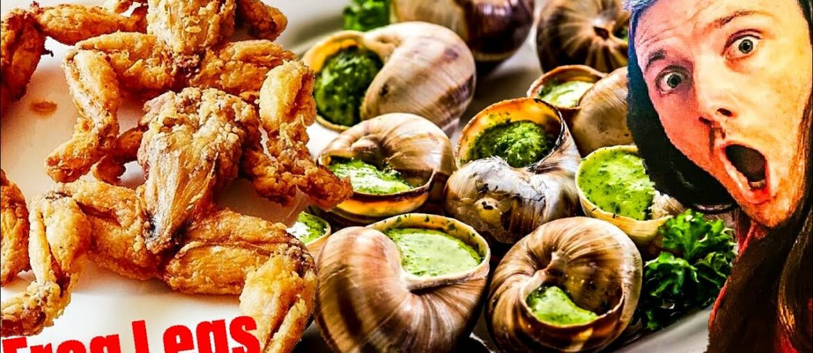 I Ate 5 Weird Foods In France - European Road Trip
