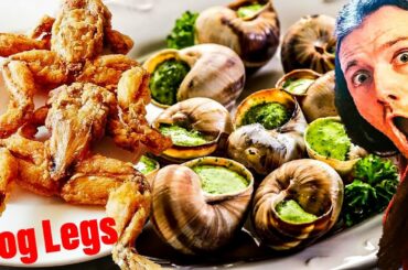 I Ate 5 Weird Foods In France - European Road Trip