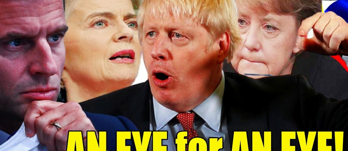 ‘An eye for an eye!’ PM Johnson called for tariffs on EU imports after after VDL's penalty packages ‘An eye for an eye!’ PM Johnson called for tariffs on EU imports after after VDL's penalty packages