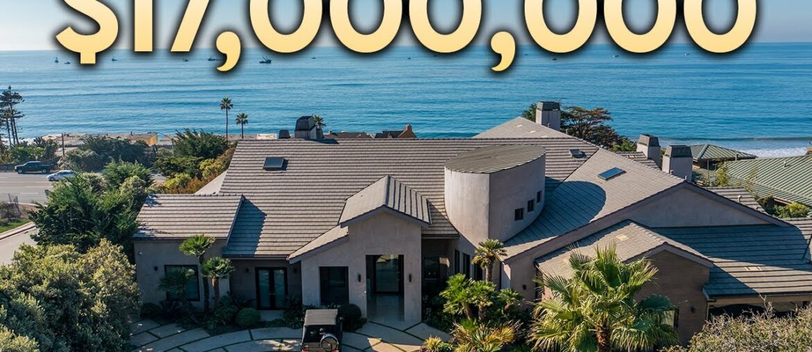 Touring a $17,000,000 Malibu Oceanfront Estate with a Massive Infinity Egde Pool Touring a $17,000,000 Malibu Oceanfront Estate with a Massive Infinity Egde Pool