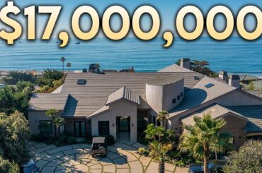 Touring a $17,000,000 Malibu Oceanfront Estate with a Massive Infinity Egde Pool
