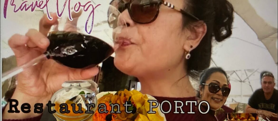 TRAVEL VLOG // RESTAURANT AT PORTO PORTUGAL -CHEZ LAPIN/Estela D'ESCLAVELLES