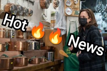 EXCLUSIVE: Kamala Harris Bought $375 Pot on Paris Trip