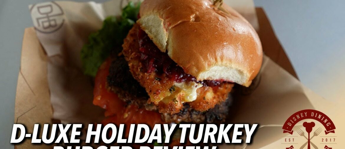 Holiday Turkey Burger from D-Luxe Burger is SOOO Good Holiday Turkey Burger from D-Luxe Burger is SOOO Good