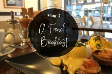 Solo trip to a French coffee shop | Dining alone | London Vlog | ASMR