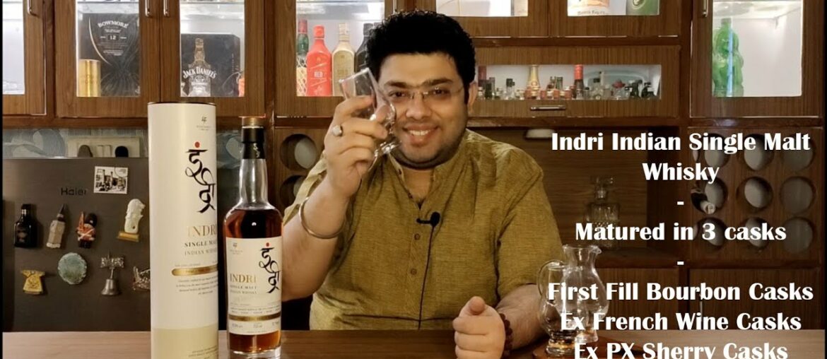 Indri Indian Single Malt Whisky - Review | Matured in 3 casks | #StayClassy | #Cheers
