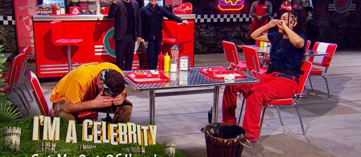 Danny Miller and Snoochie Shy visit Dreaded Diner | I'm A Celebrity... Get Me Out Of Here!