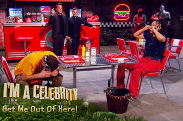Danny Miller and Snoochie Shy visit Dreaded Diner | I'm A Celebrity... Get Me Out Of Here!