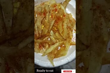 how to make french fries | crispy french fries recipe |aalu recipe #short #shorts#aalu ki recipe