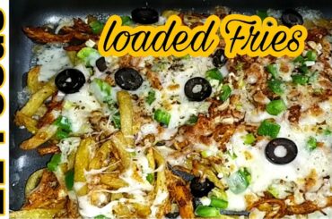 Loaded French Fries | Pizza Fries restaurant style  recipe by 21 Foods