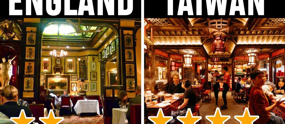 Countries Around The World That Have The MOST Michelin Star Restaurants!