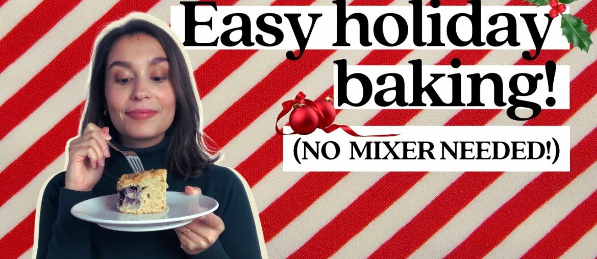 Favorite NO MIXER baking recipes from Youtube | Holiday Baking Favorite NO MIXER baking recipes from Youtube | Holiday Baking