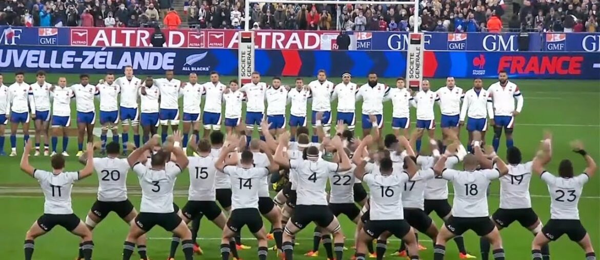Dane Coles leads All Blacks HAKA vs. France in final test match of 2021!