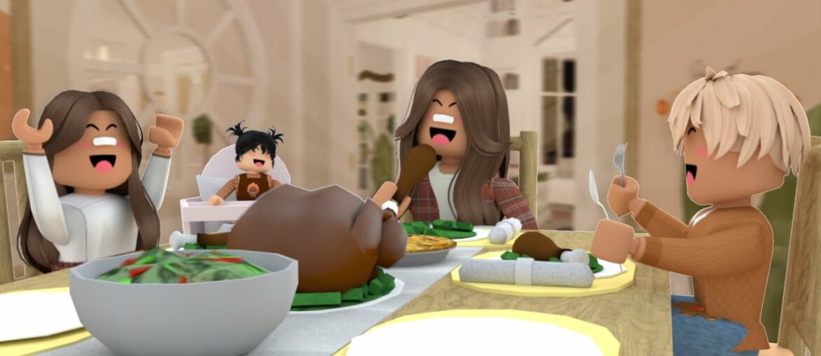 Family Thanksgiving Dinner ! | Bloxburg Family Roleplay Family Thanksgiving Dinner ! | Bloxburg Family Roleplay