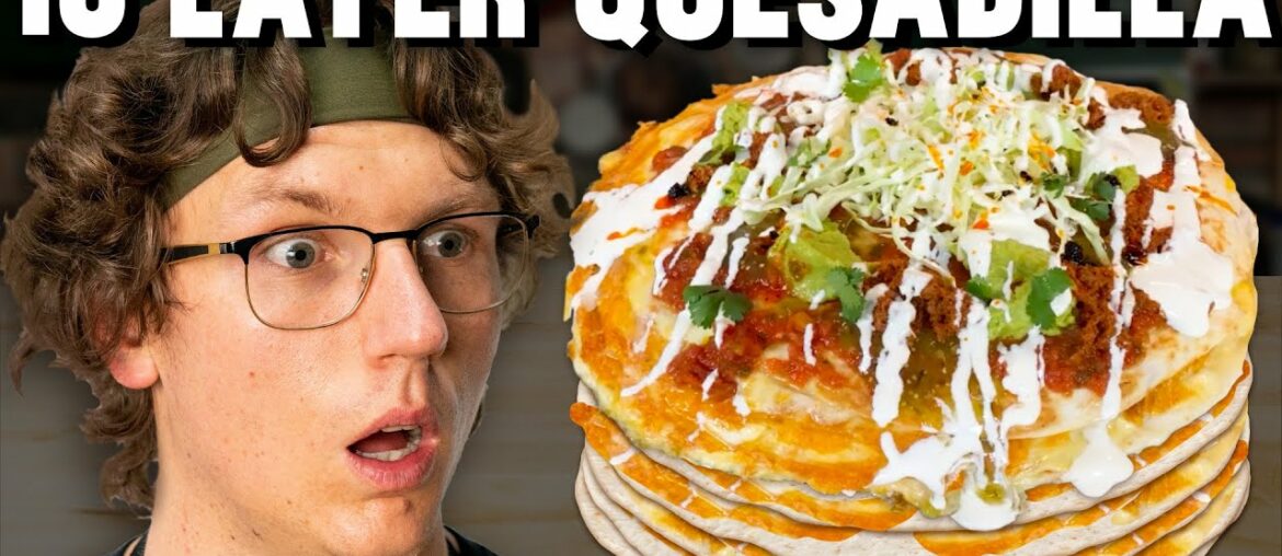 Making A 10-Layer Quesadilla