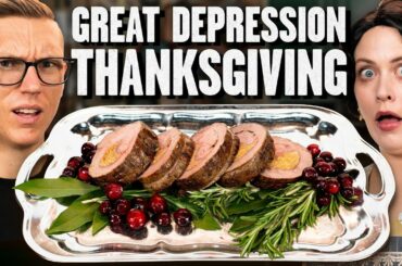 Great Depression Thanksgiving Dinner