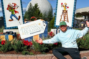 Epcot Festival of the Holidays 2021! Merchandise, Food, and the Cookie Stroll