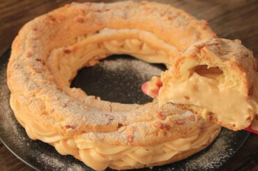 A French Dessert | Paris Brest Recipe | Delicious Dessert Recipe by Hafsas Kitchen