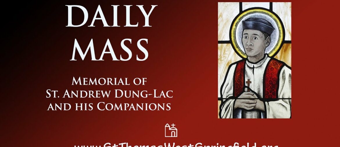 Daily Mass Wednesday, November 24, 2021