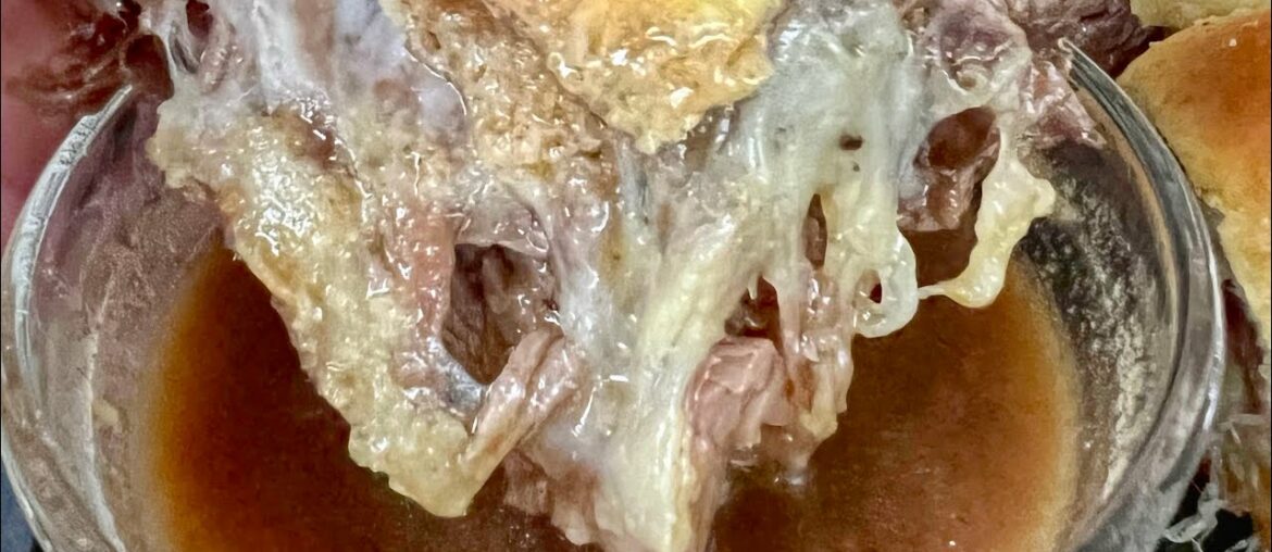 French Onion Dip Sliders | Grill Nation