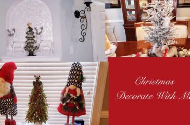 CHRISTMAS DECORATE WITH ME 2021 | (PART 3) FORMAL DINING, ARCH NICHE & FRENCH DOOR