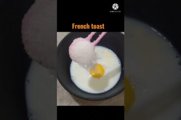 Very easy breakfast recipe/French toast/bread recipe #shorts