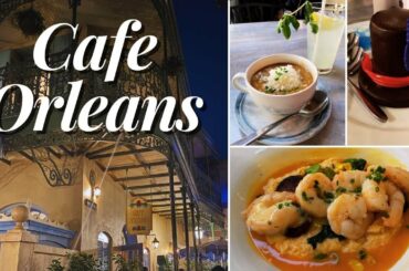 Cafe Orleans Dining Review at Disneyland + Beignets from the Mint Julep Bar!