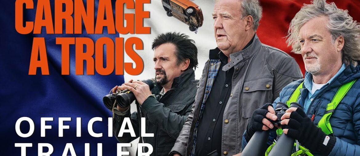 The Grand Tour Presents: Carnage A Trois | Official Trailer | Prime Video The Grand Tour Presents: Carnage A Trois | Official Trailer | Prime Video