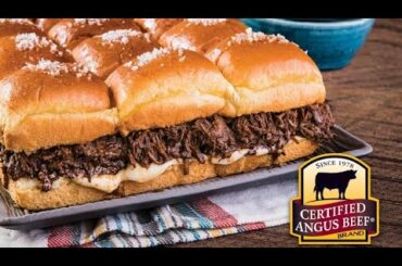 Instant Pot French Dip Pull-Apart Sliders Recipe