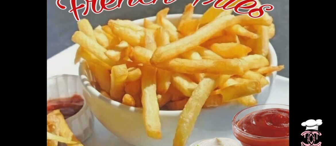 How to Make Crispy French Fries Recipe | Homemade Perfect French Fries Recipe | Charm of Cuisine