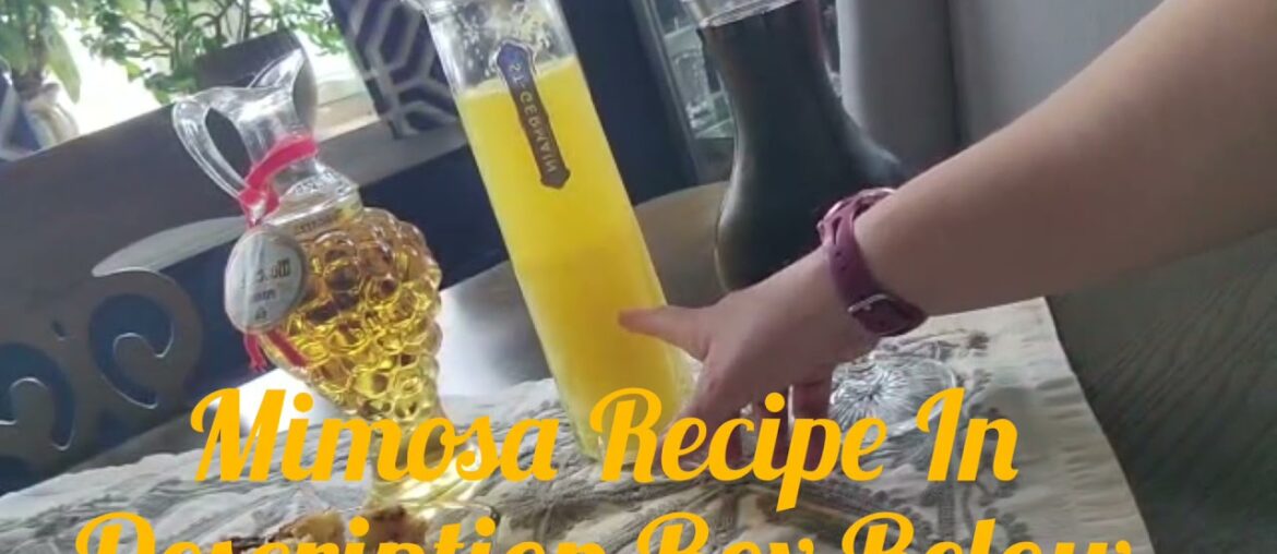 Jill's Thanksgiving Wine Choice and Her Mimosa Recipe