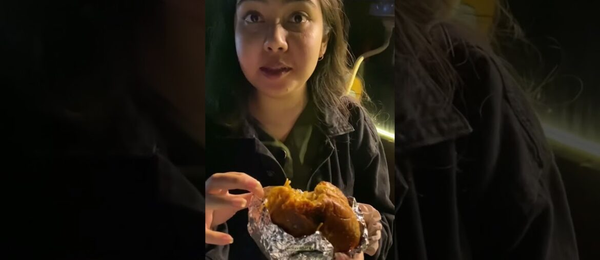 Food truck serving tasty prawns fried rice|indian street food| French fries froyo#shorts #hyderabad