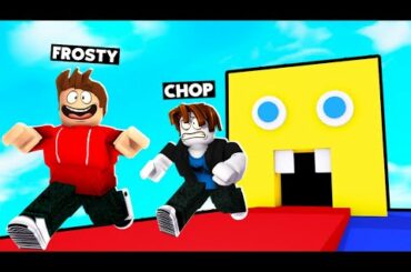 CHOP AND FROSTY BECOME A CAKE AND ESCAPE IN ROBLOX