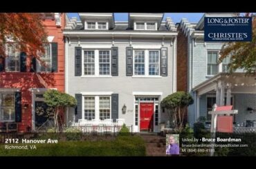 Sale: 3 Beds - 2 Baths - 2388 sq ft - Richmond - VA [$825,000] MLS #: 2132429