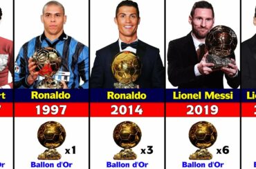 All Ballon d'Or Winners 1956 - 2021. Lionel Messi Won 2021 Ballon d'Or.