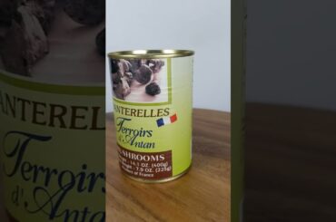 French Chanterelle Mushrooms in Water | Chanterelle Mushrooms | Chanterelle Mushrooms in Water