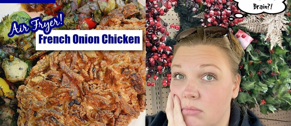 WW Air Fryer Dinner Recipe | Christmas Decor Shop With Me Vlogmas | VLOGMAS Day 2