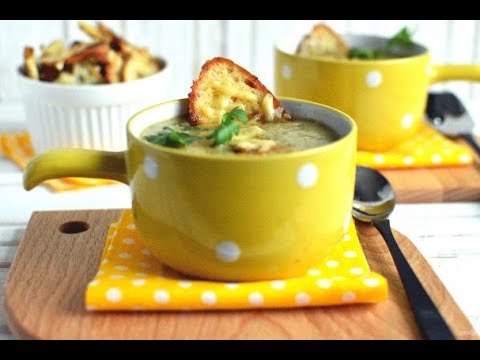 French garlic soup with cheese croutons. Recipes with photos French garlic soup with cheese croutons. Recipes with photos