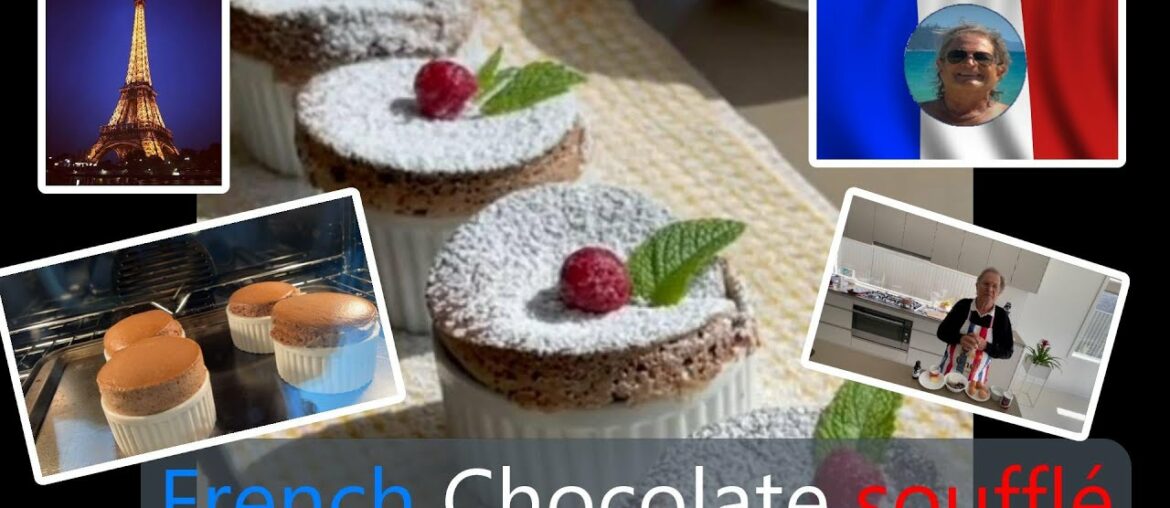 THE BEST CHOCOLATE SOUFFLE | THE FAMOUS RECIPE OF FRENCH CHOCOLATE SOUFFLE MADE EASY IN 10 MINUTES