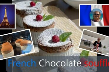 THE BEST CHOCOLATE SOUFFLE | THE FAMOUS RECIPE OF FRENCH CHOCOLATE SOUFFLE MADE EASY IN 10 MINUTES