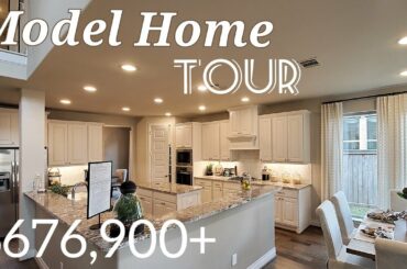 NEW HOME TOUR | MODERN MODEL HOME | 3395 SQFT